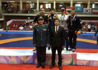 Армия спорт клубының қатысушысы Оңтүстік Кореядағы әскери ойындарда алтын медаль иеленді