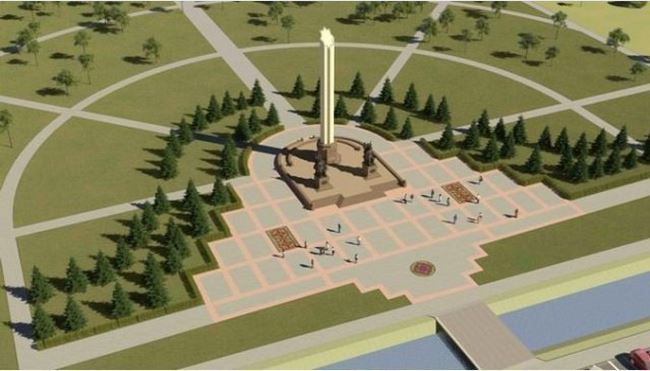 Елбасы Таразда Қазақ хандығының 550 жылдығына арналған монументті ашты