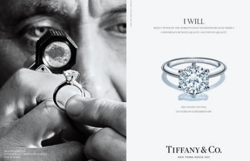 Tiffany & Co танымал сақинасының мерейтойын тойлауда