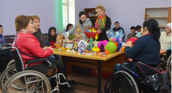 Мүмкіндігі шектеулі жандарға арналған шеберхана жаңа маусымын бастады