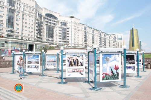 Елорда күніне орай «Тәуелсіздік жыры — Астана» фотокөрмесі өтіп жатыр