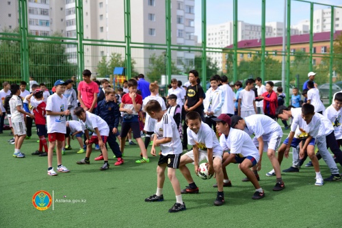 Футбол ауладан басталады