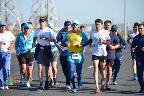Кәсіпқойлар мен әуесқойлар «Астана марафонына» қатысуда
