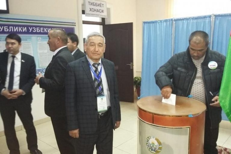 Мақтаралдықтар Өзбекстанда өткен Президент сайлауын бақылап қайтты