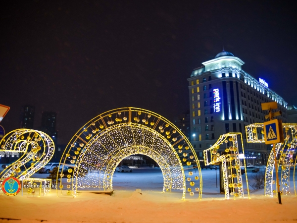 Астана әкімдігі ең үздік жаңажылдық бейнеқұттықтауға байқау жариялады